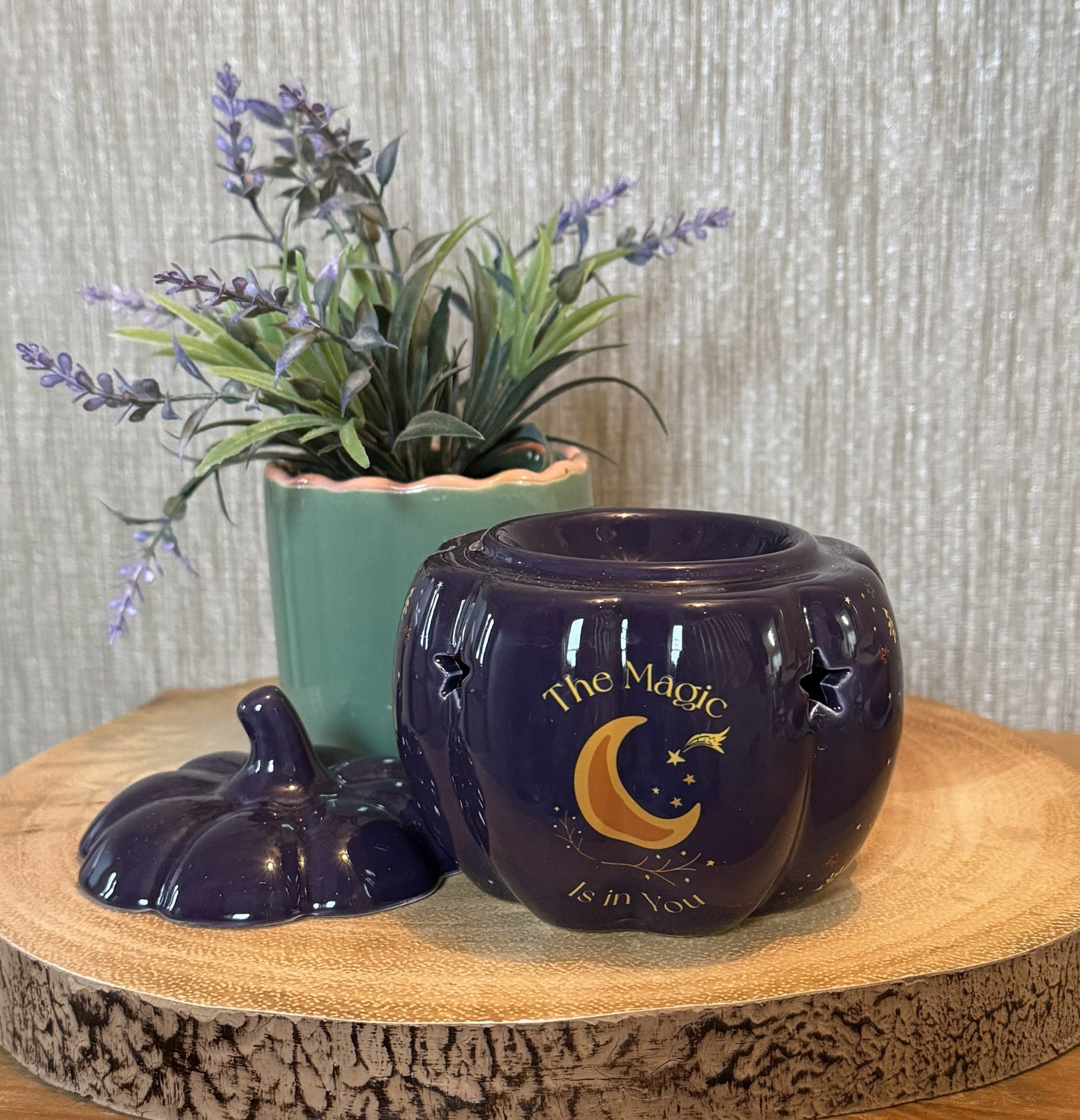 The Magic is in you pumpkin wax warmer