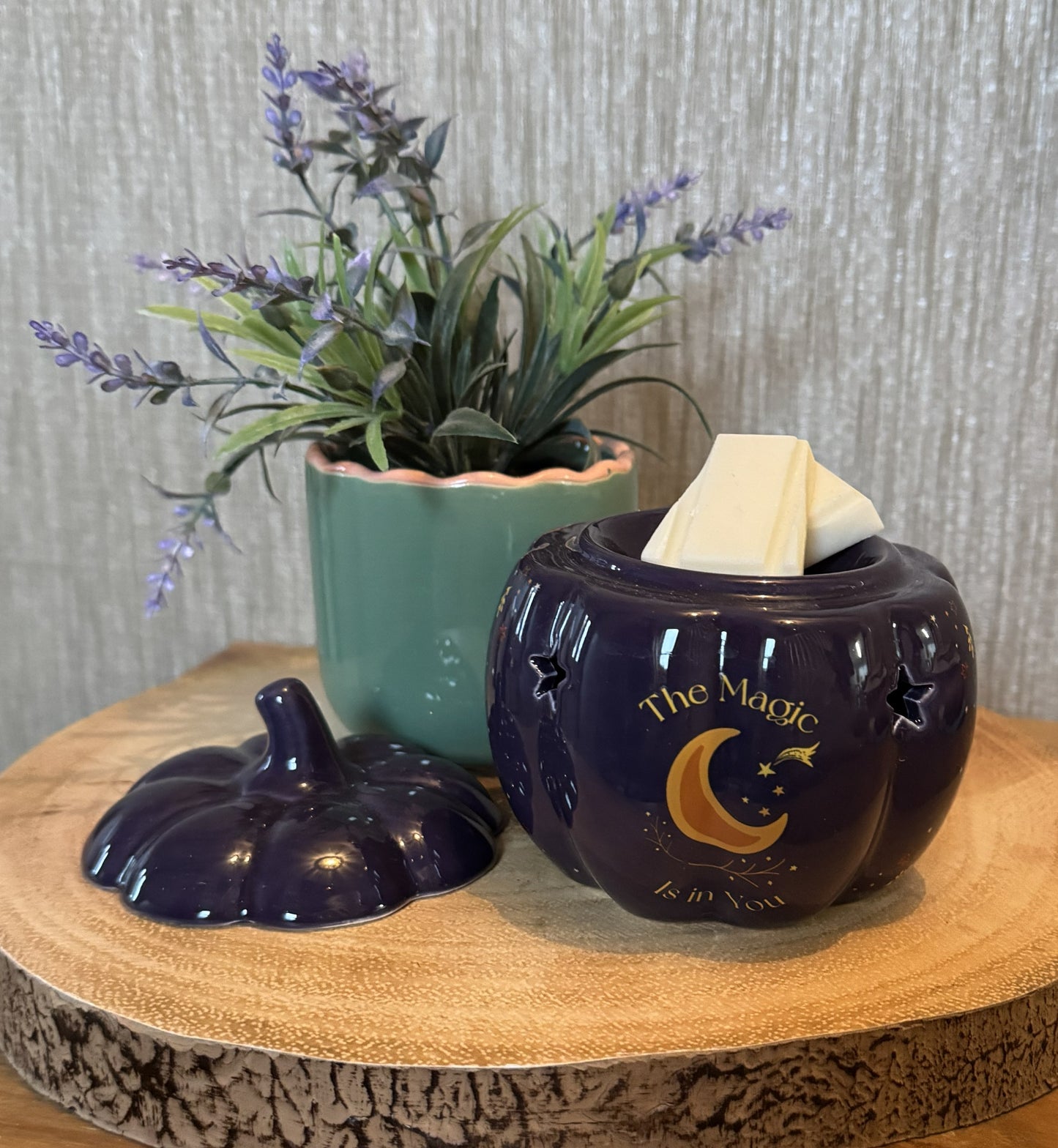 The Magic is in you pumpkin wax warmer