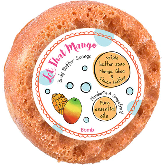 Let that Mango Body Buffer Sponge