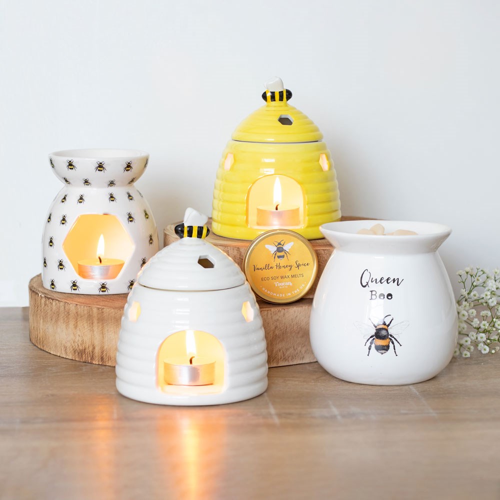 Yellow Beehive Wax Warmer