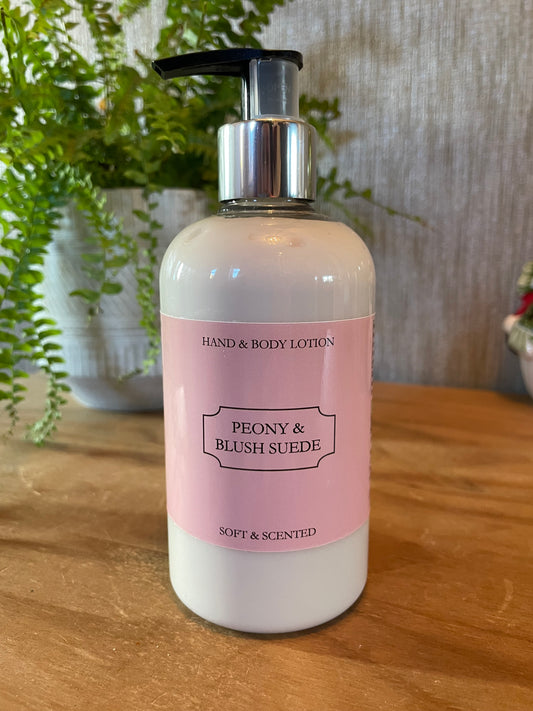 Peony & Blush Suede Hand & Body Lotion