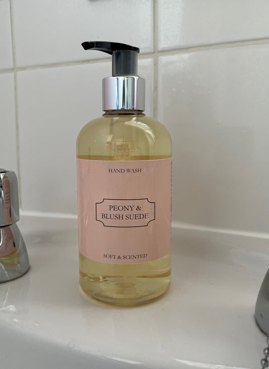 Peony & Blush Suede Hand Wash