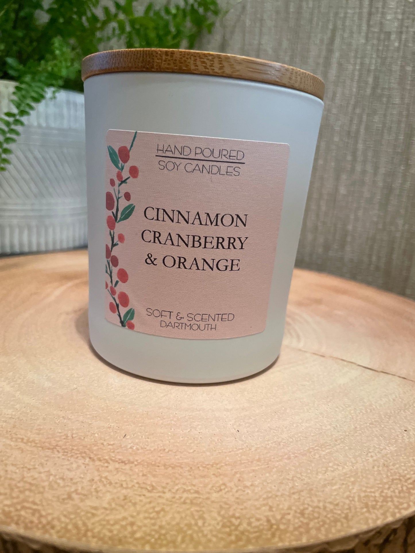 30cl Cinnamon Cranberry & Orange Candle