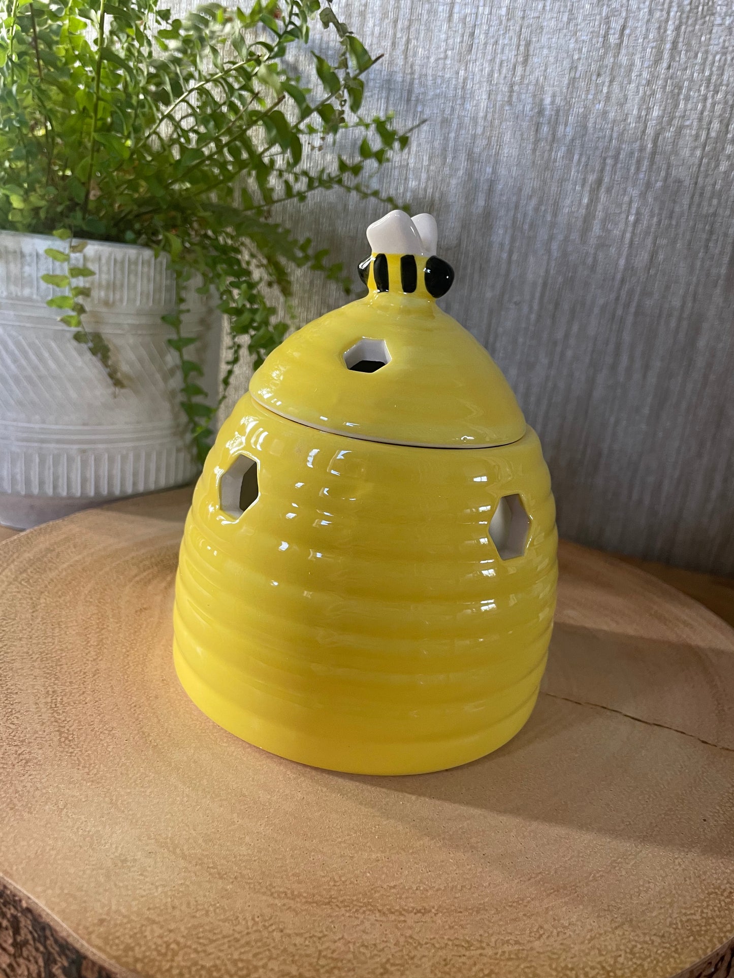 Yellow Beehive Wax Warmer