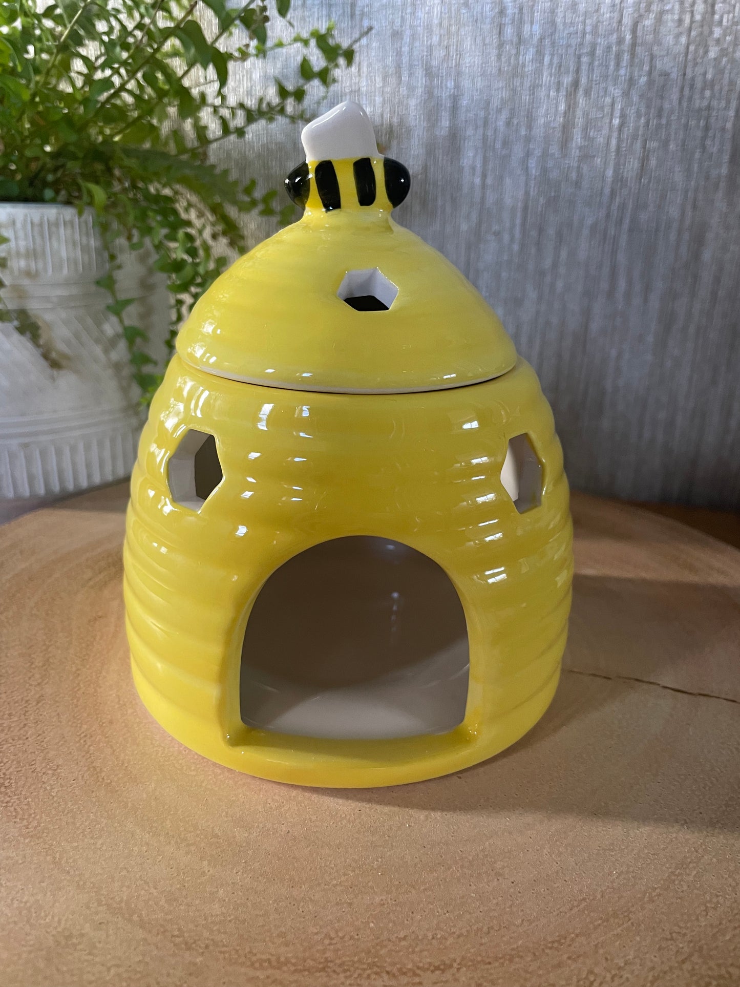 Yellow Beehive Wax Warmer