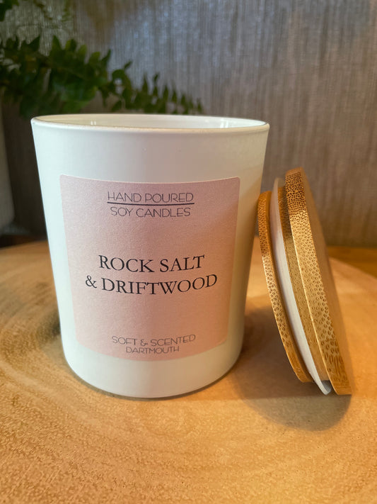 30cl Rock Salt & Driftwood Candle