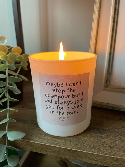 30cl 'Maybe I can't stop...' Candle