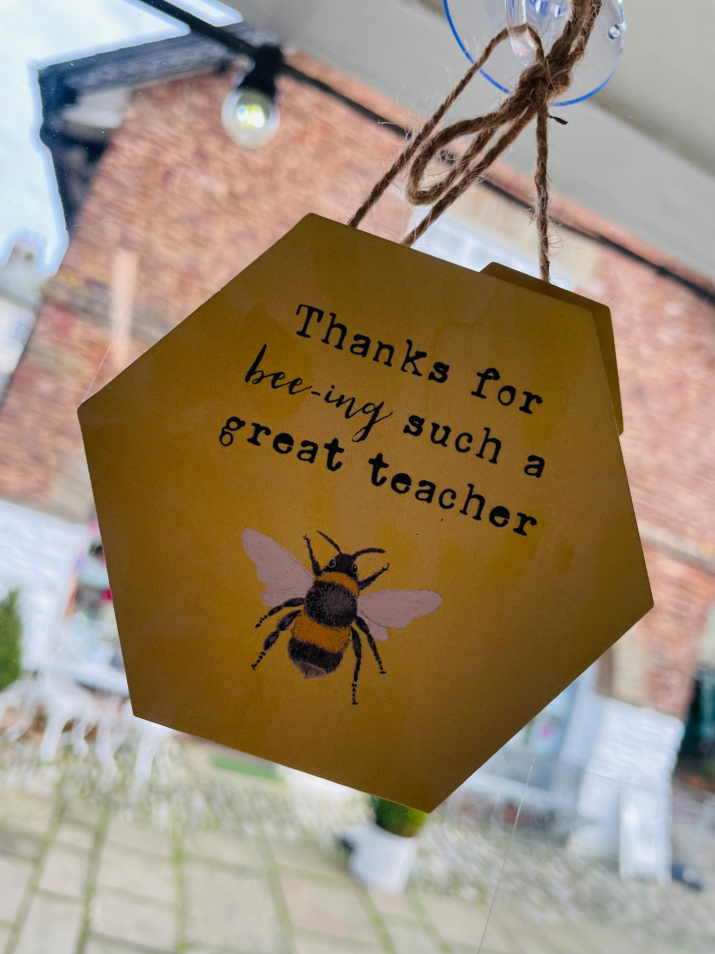 'Thank you Teacher' Sign