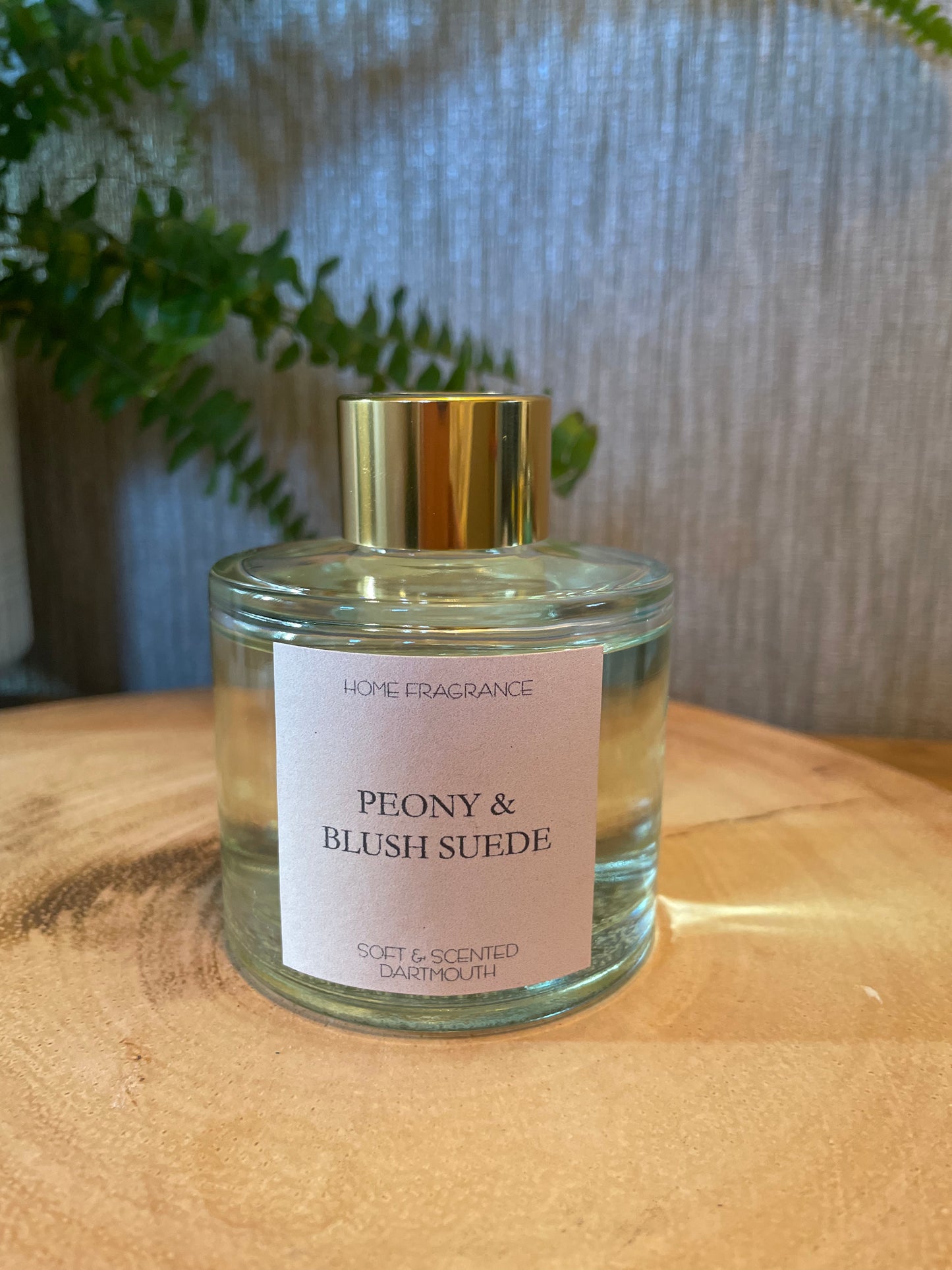 Peony & Blush Suede Reed Diffuser