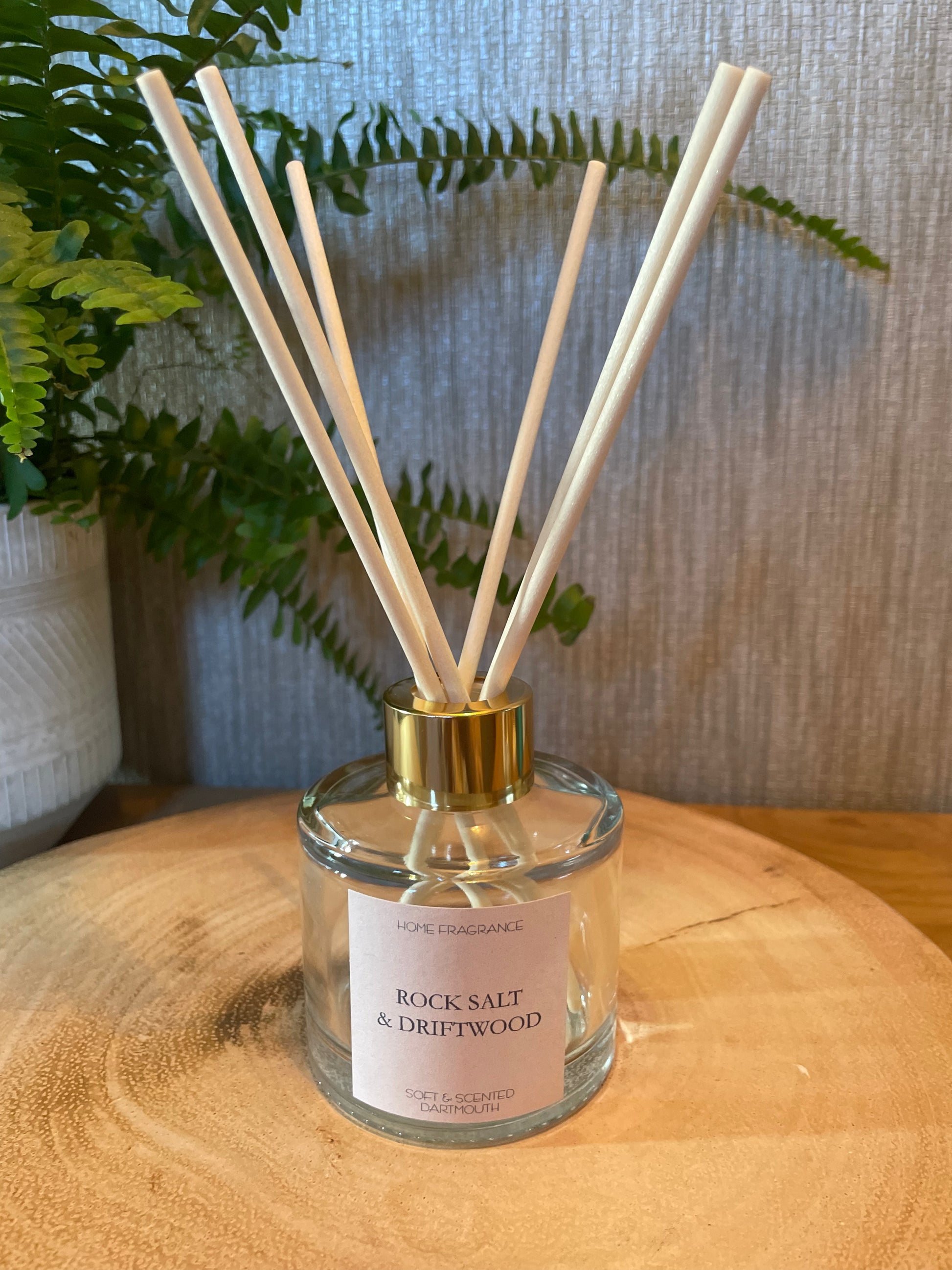 Rock Salt & Driftwood Reed Diffuser – Soft & Scented