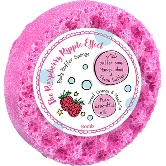 The Raspberry Ripple Effect Body Buffer Soap